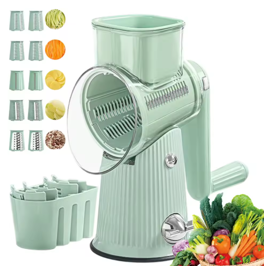 Rotary Cheese Grater and Shredder