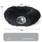 Plush Tunnel Cat Bed
