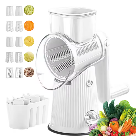Rotary Cheese Grater and Shredder