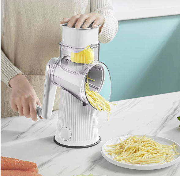 Rotary Cheese Grater and Shredder
