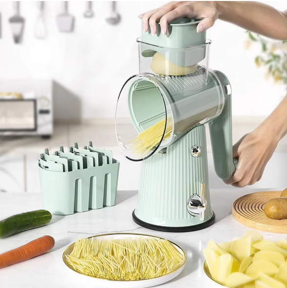 Rotary Cheese Grater and Shredder