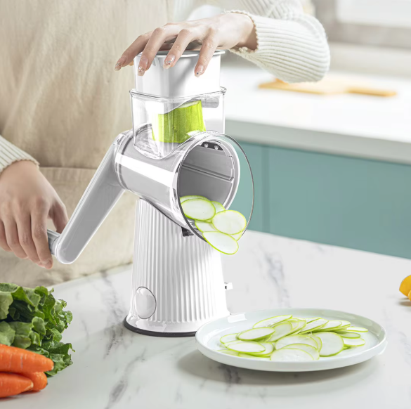 Rotary Cheese Grater and Shredder
