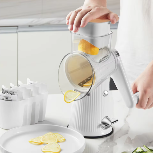 Rotary Cheese Grater and Shredder