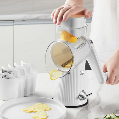 Rotary Cheese Grater and Shredder