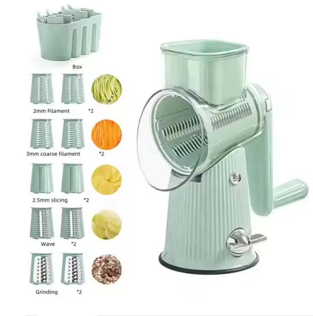 Rotary Cheese Grater and Shredder