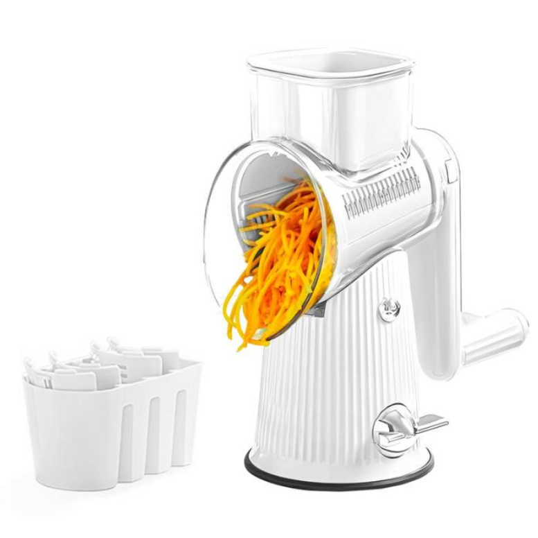 Rotary Cheese Grater and Shredder